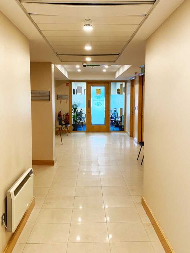 Hall way to Entrance